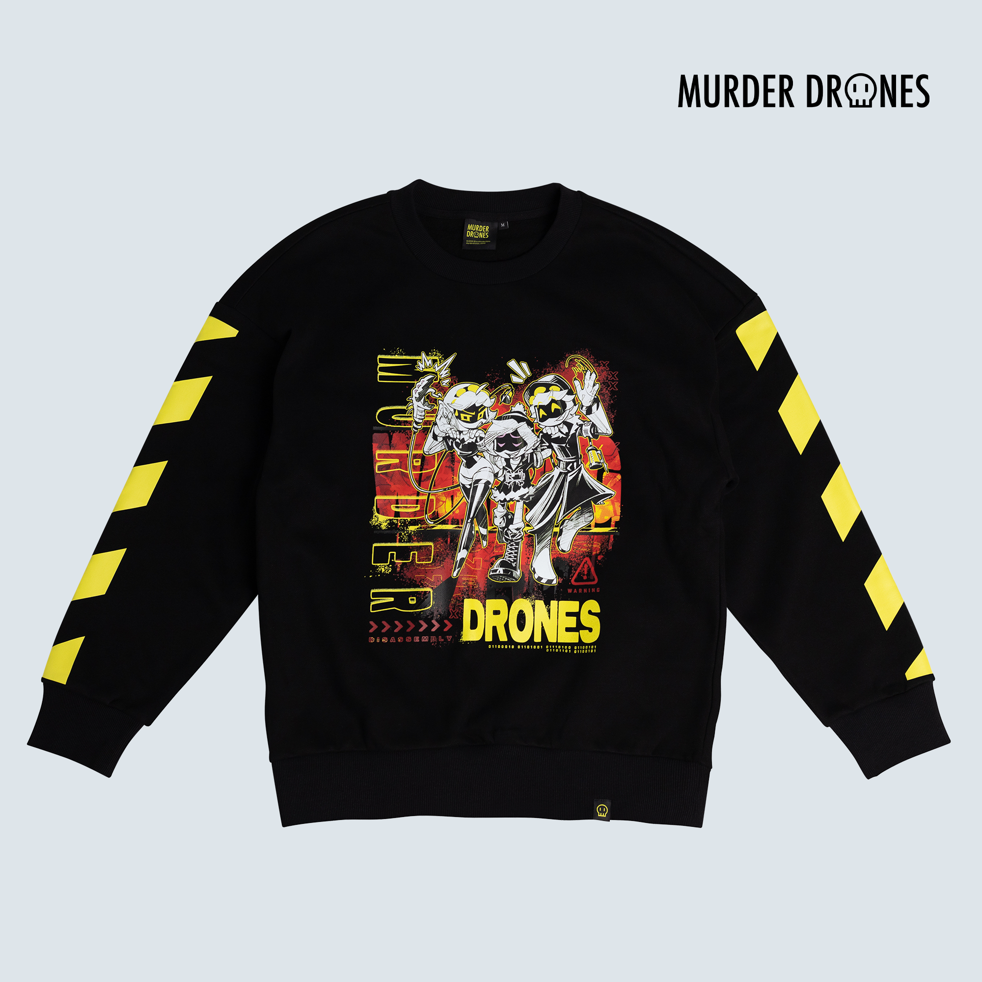 Triumphant Trio Graphic Sweatshirt - Unisex Cotton Blend Jumper