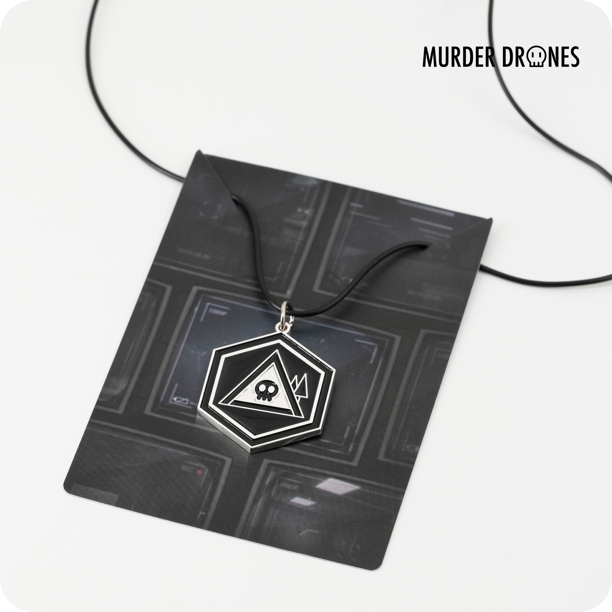 Aluminium Alloy Cabin Fever Pendant Necklace - 19.7 Inch Rope