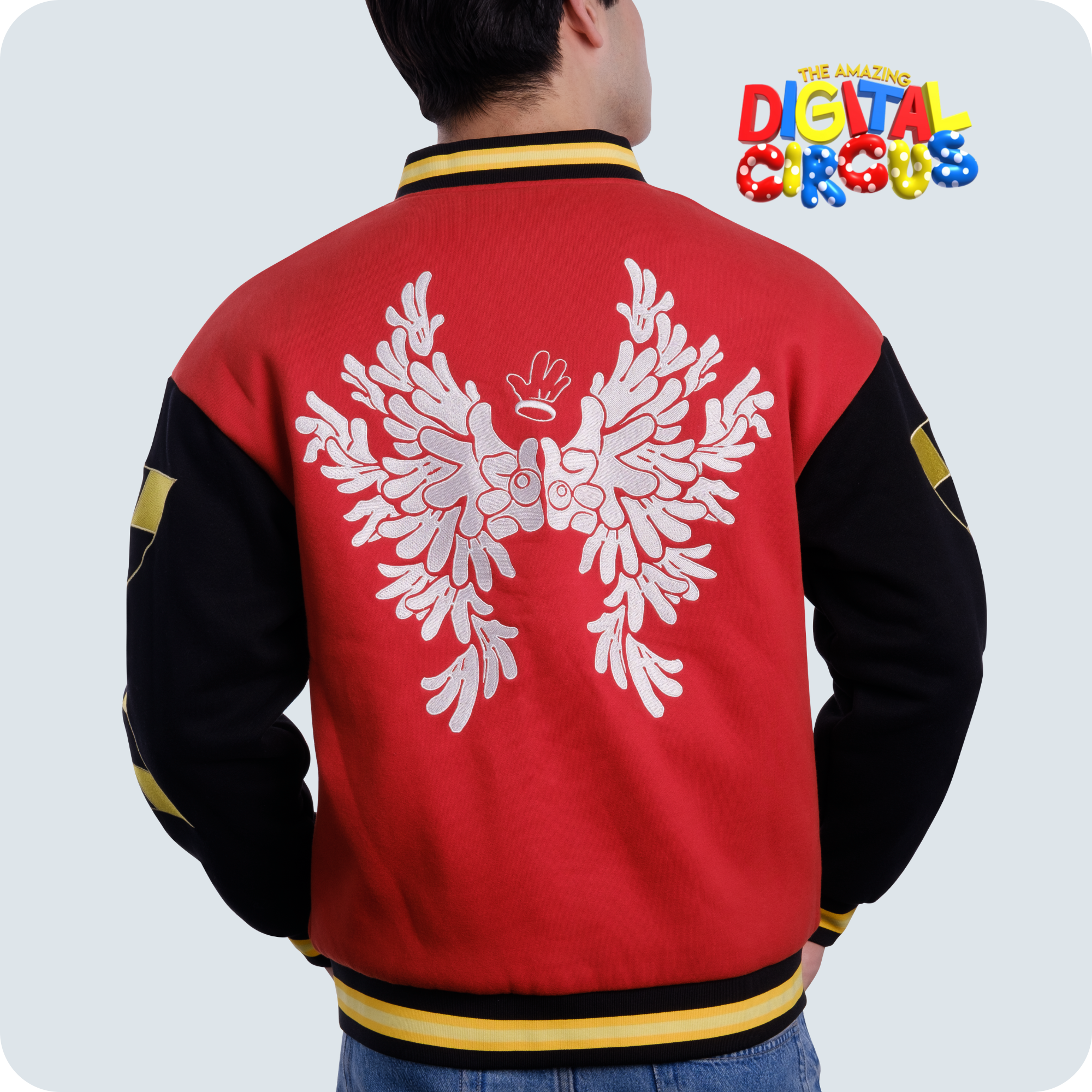 Caine Unisex Cotton-Polyester Varsity Jacket