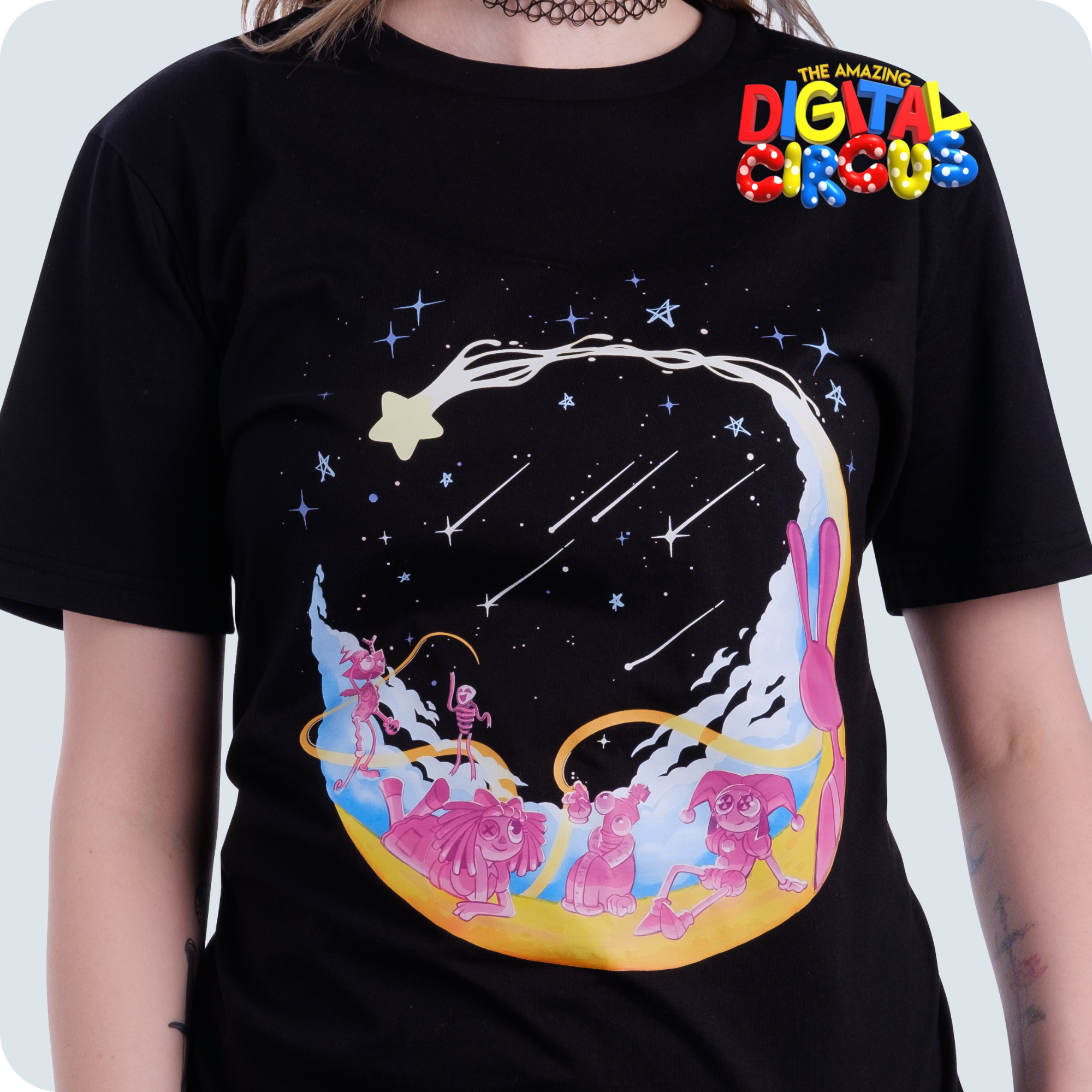Stargazing Graphic T-Shirt by Mosspuppie - Unisex Cotton Tee