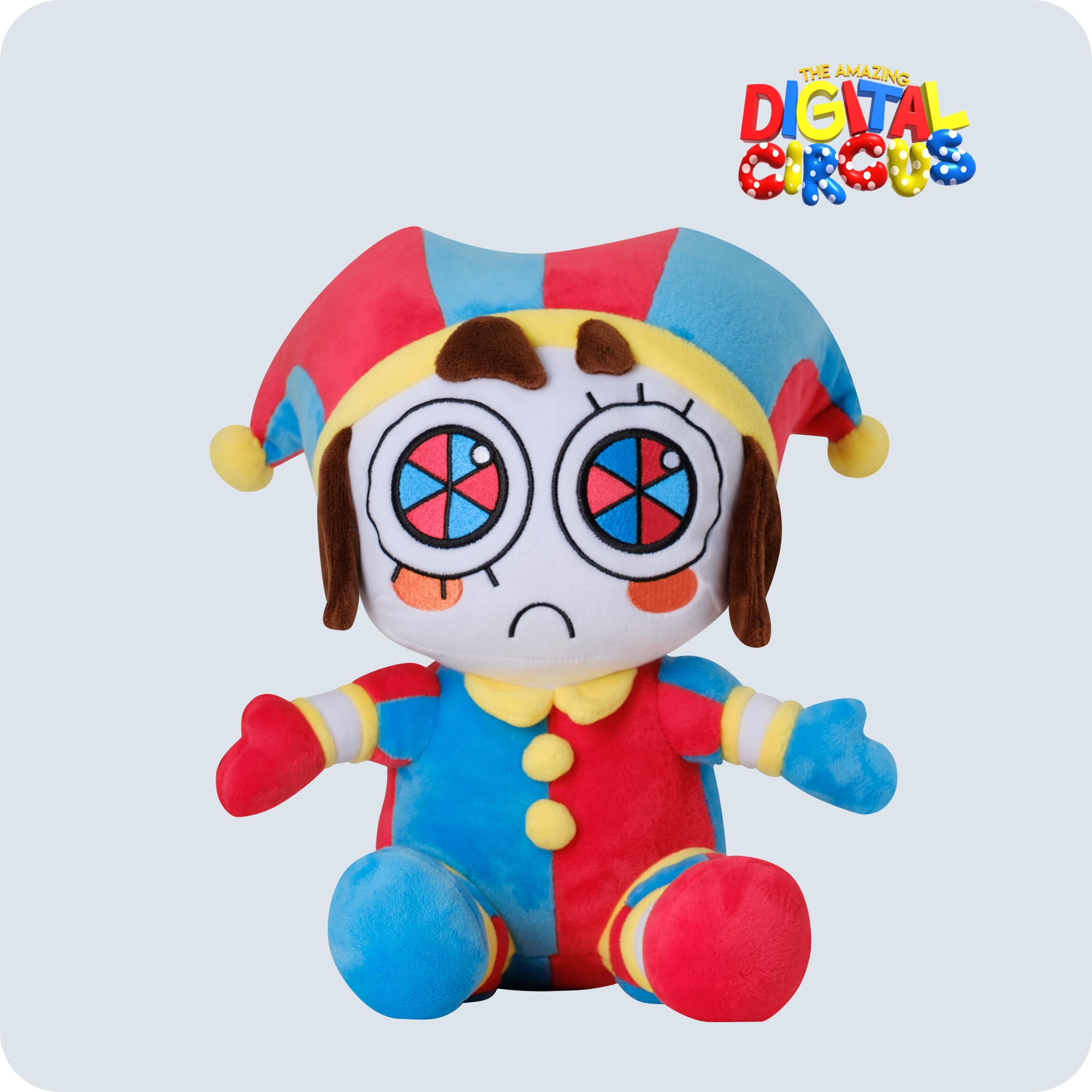 Pomni The Digital Circus Plush Toy - 11.2" Soft Stuffed Doll