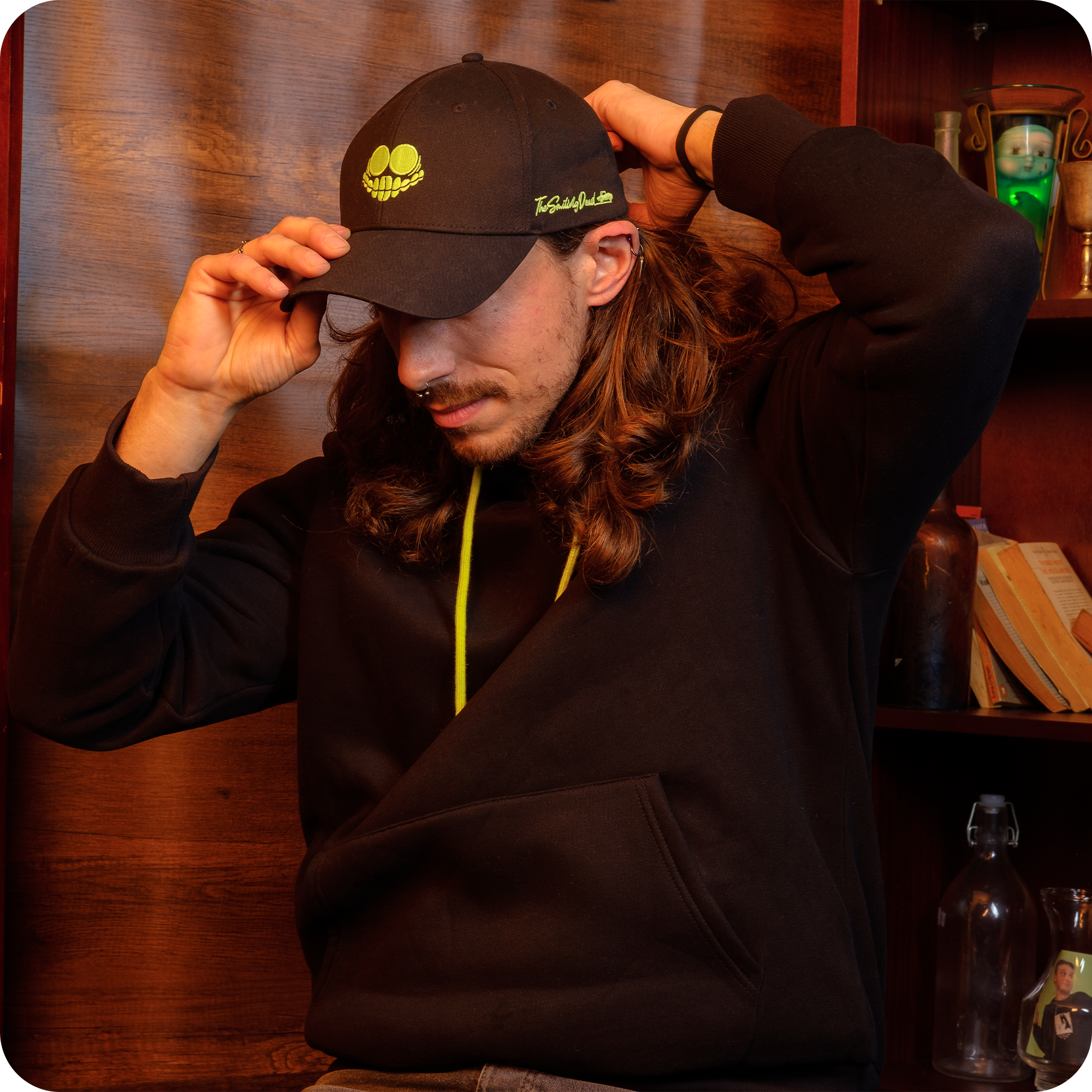 Glow in the Dark Gaslight District Cotton Twill Hat - The Glitch ...