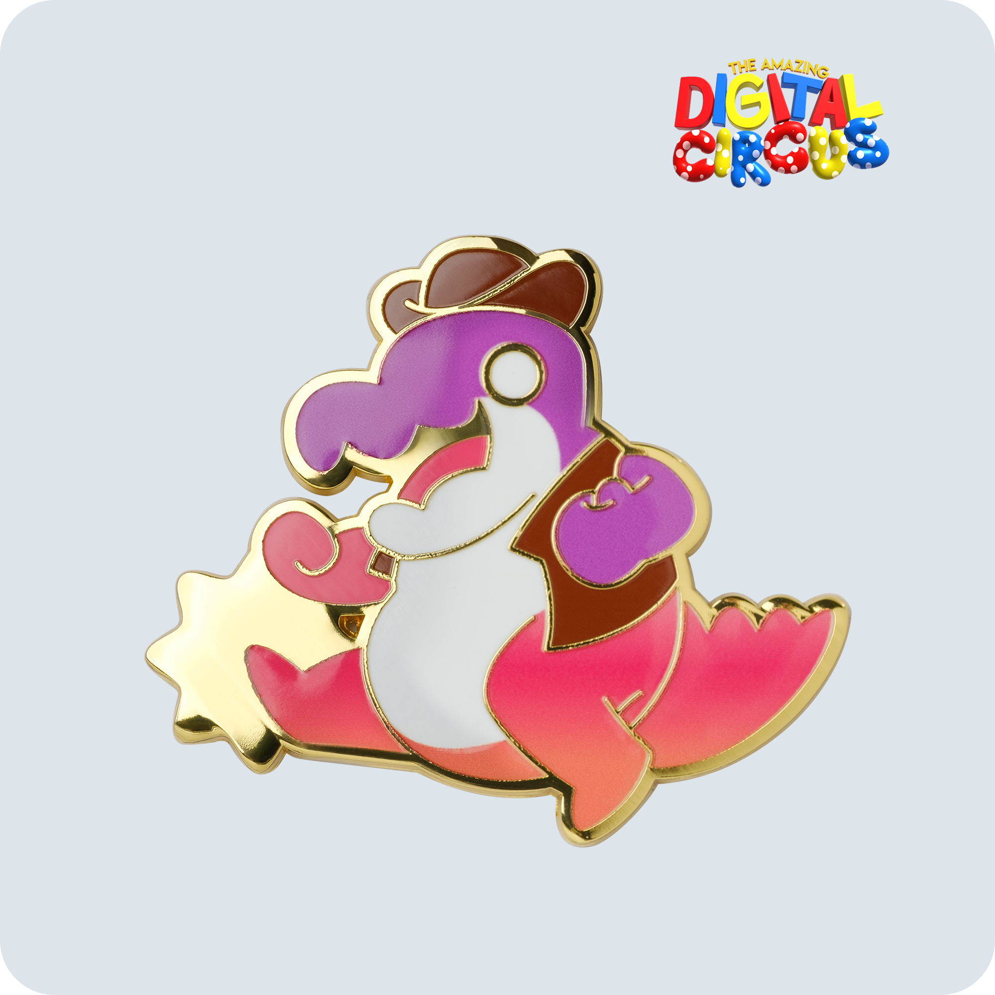 Candy Bandit Enamel Pins Set - Gold Lined Collectible Pins - The Glitch ...