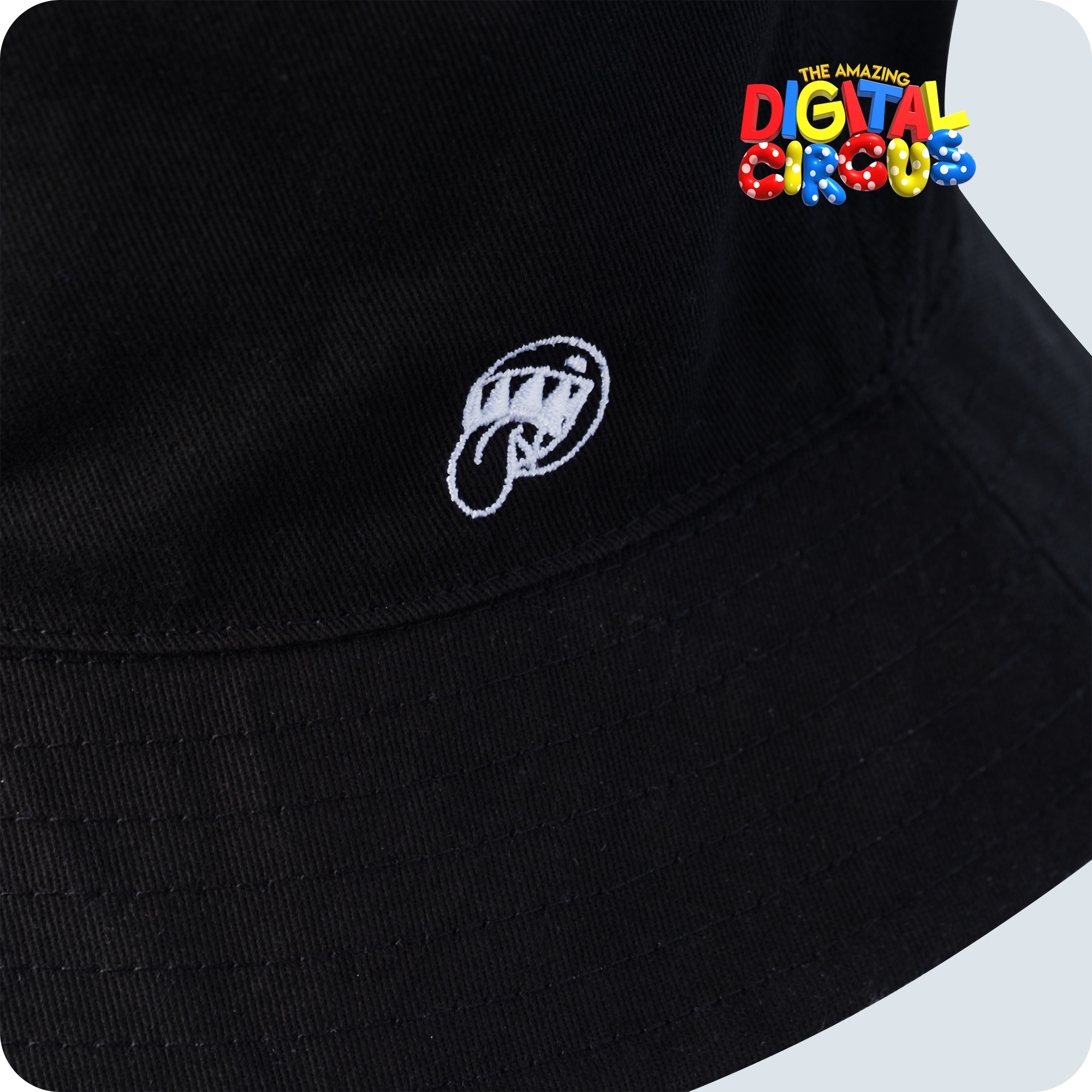Reversible Digital Circus Bucket Hat – Cotton & Polyester