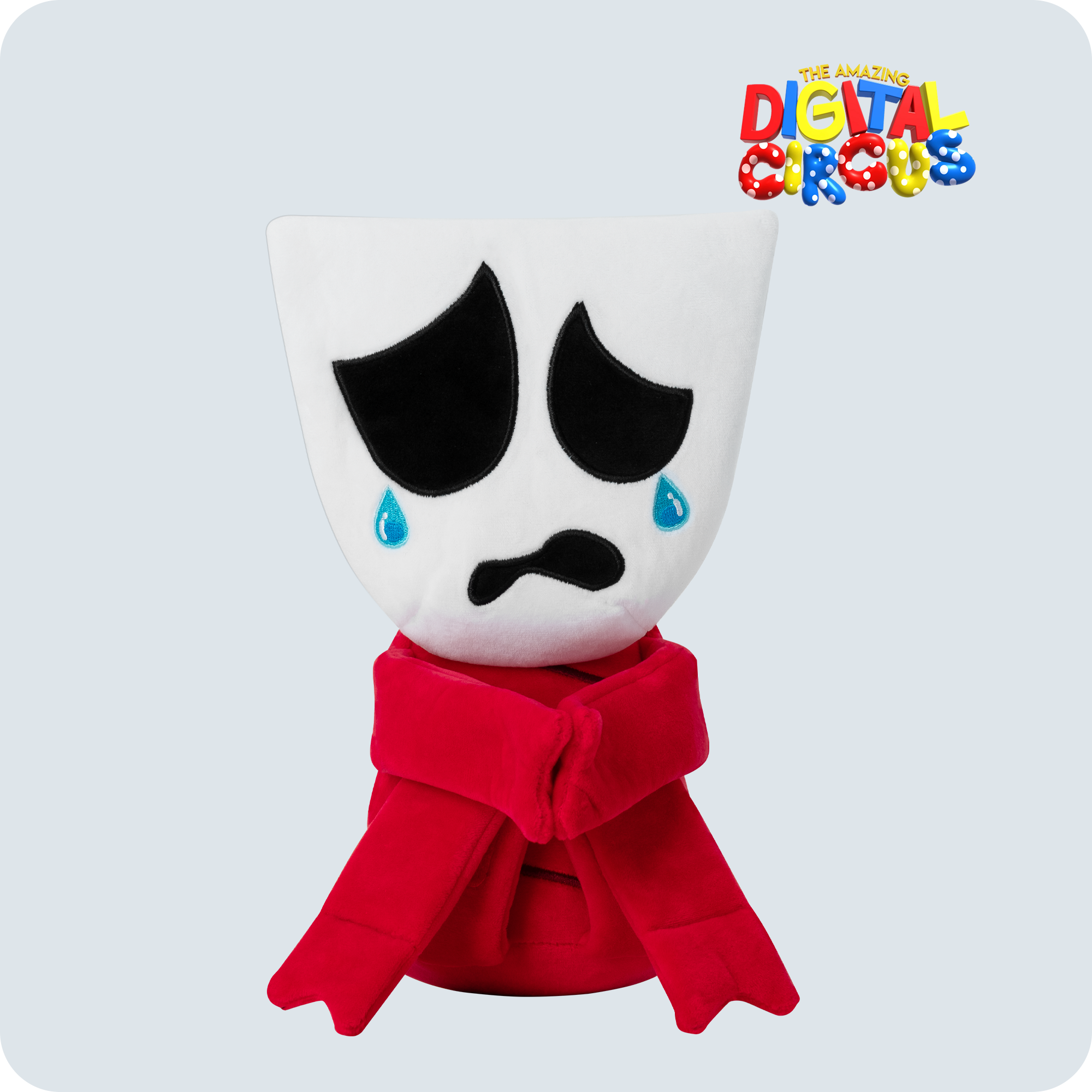Gangle Plush Toy with Interchangeable Velcro Faces – 12" Soft Stuffed Doll