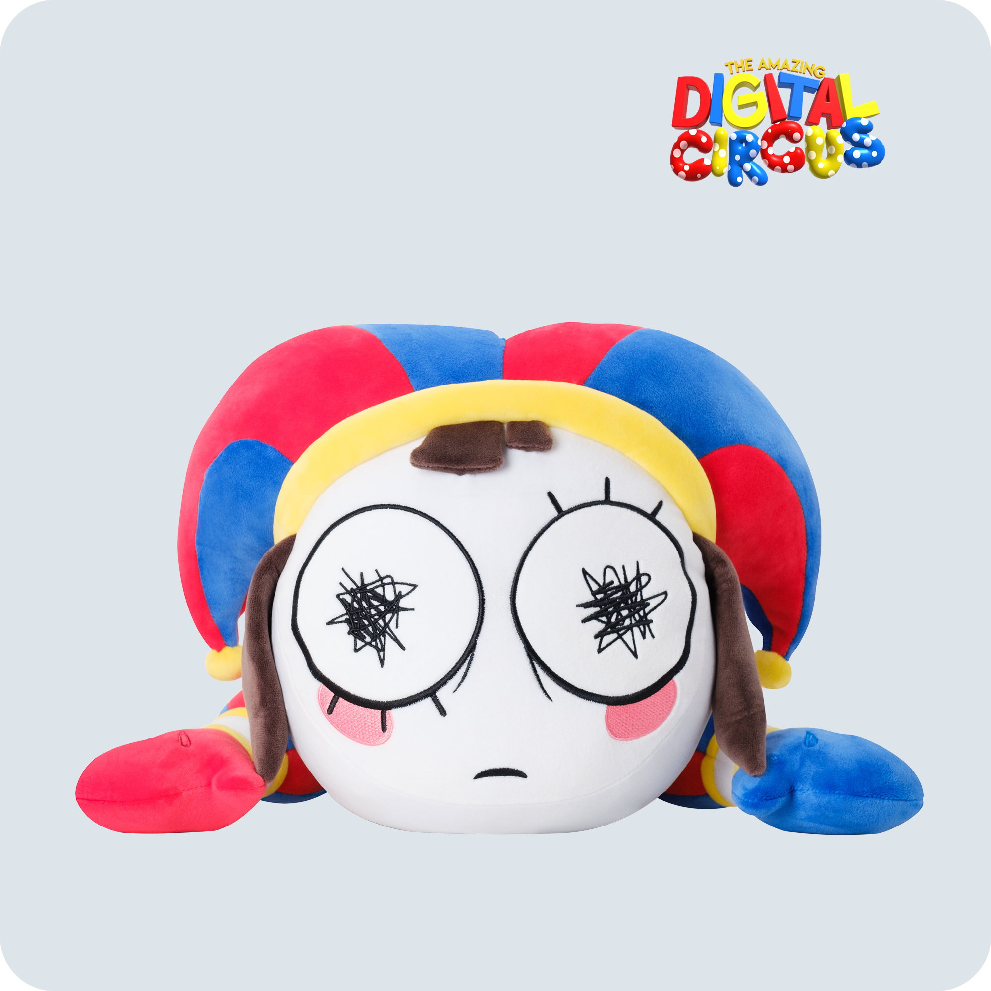 Jumbo Pomni Plush Toy – 17" Soft Stuffed Doll