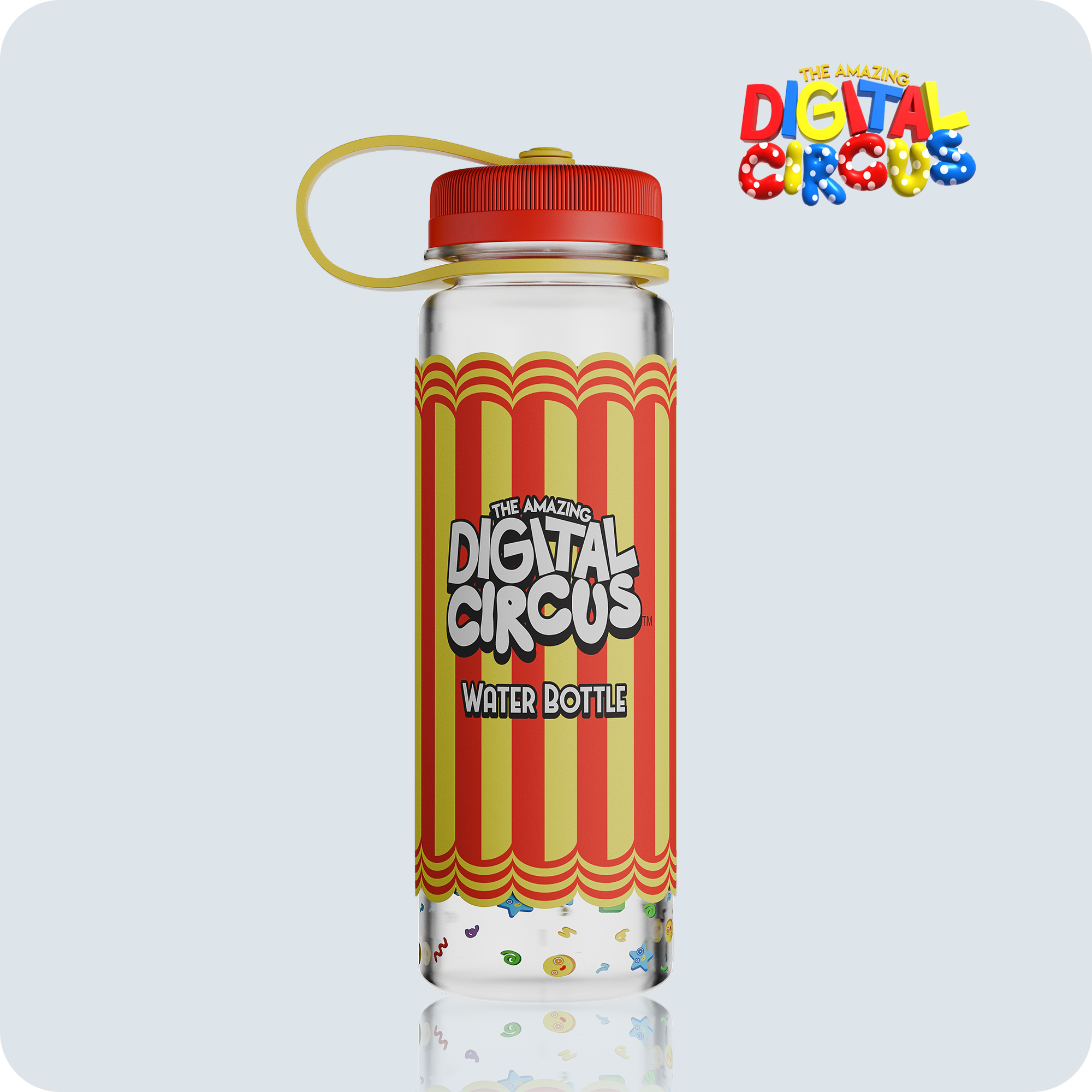 Gloink 20oz Tritan Water Bottle with Handle & Free Stickers