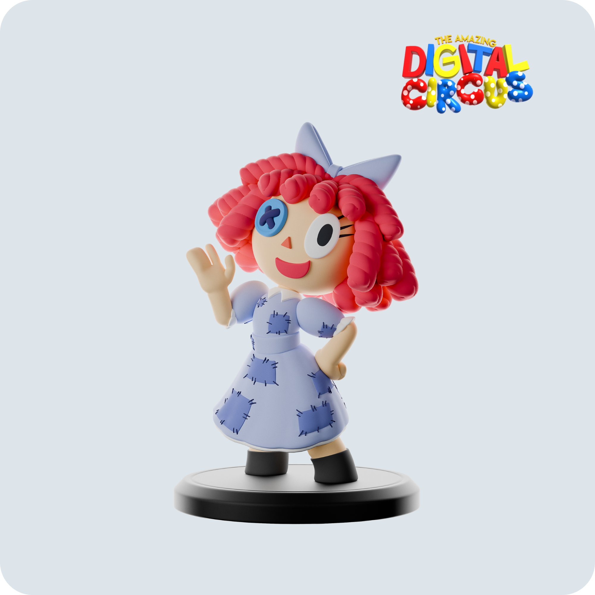 Ragatha Animatez PVC Figure - 4.5" Collectible Doll