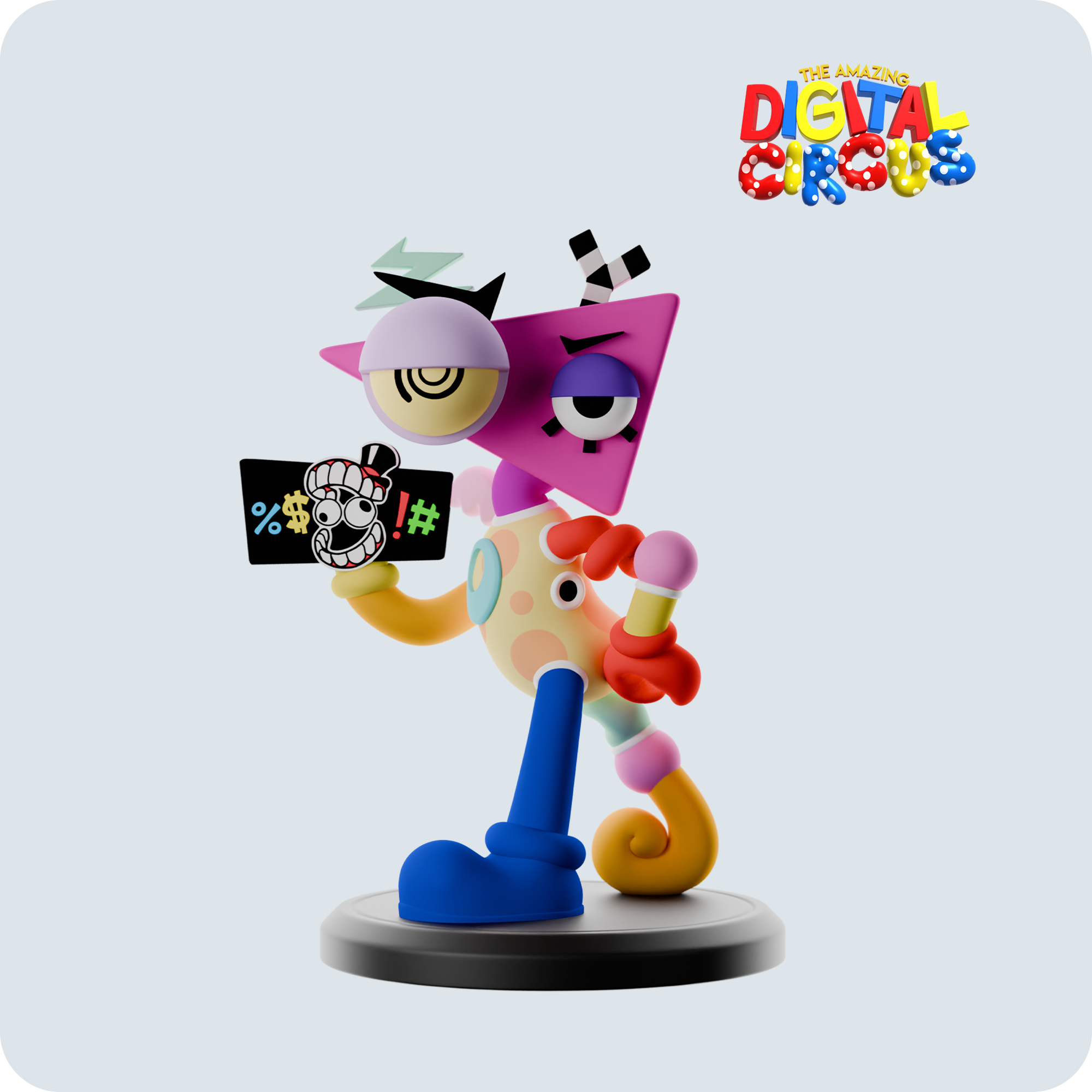 Zooble Animatez PVC Figurine - 4.5" Collectible Toy