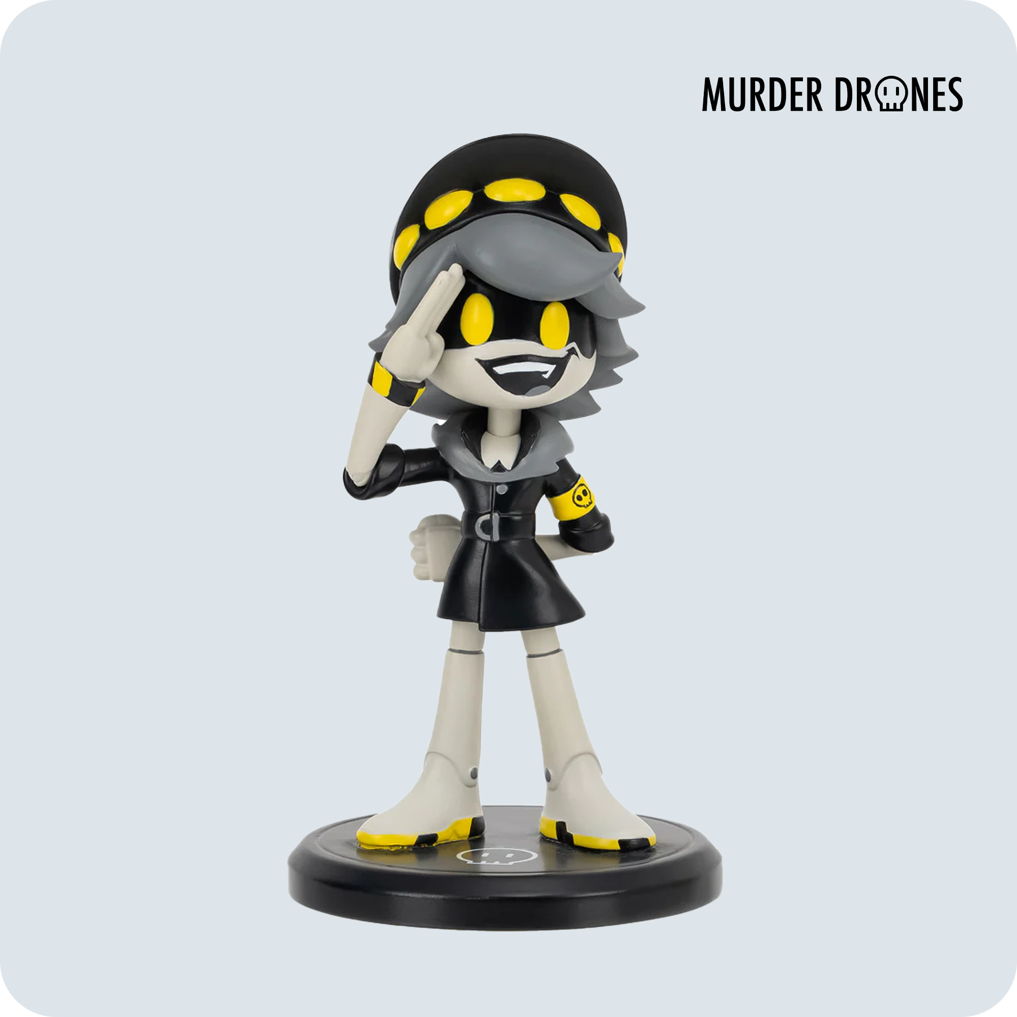 N Animatez Murderous Robot PVC Figurine - 4.72" Tall Collectible