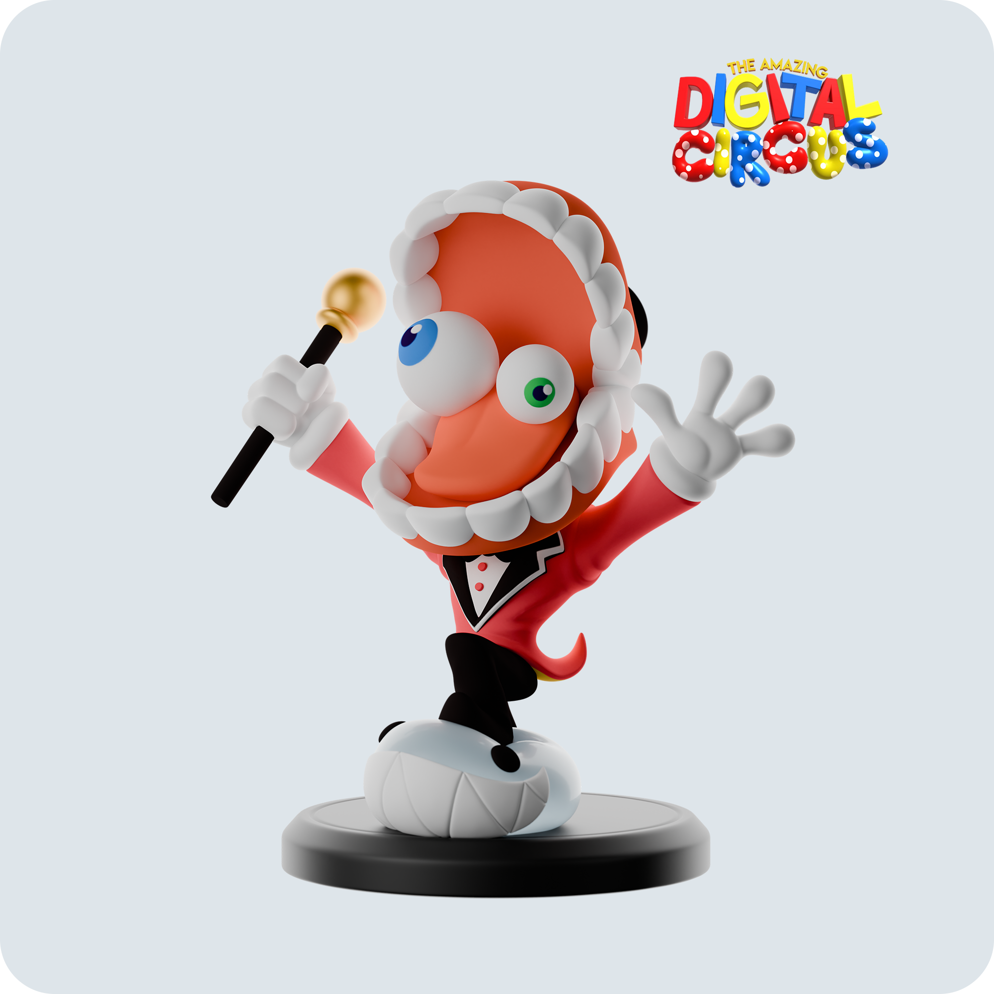 Caine Animatez PVC Figurine - 4.5" Collectible Shelf Decor