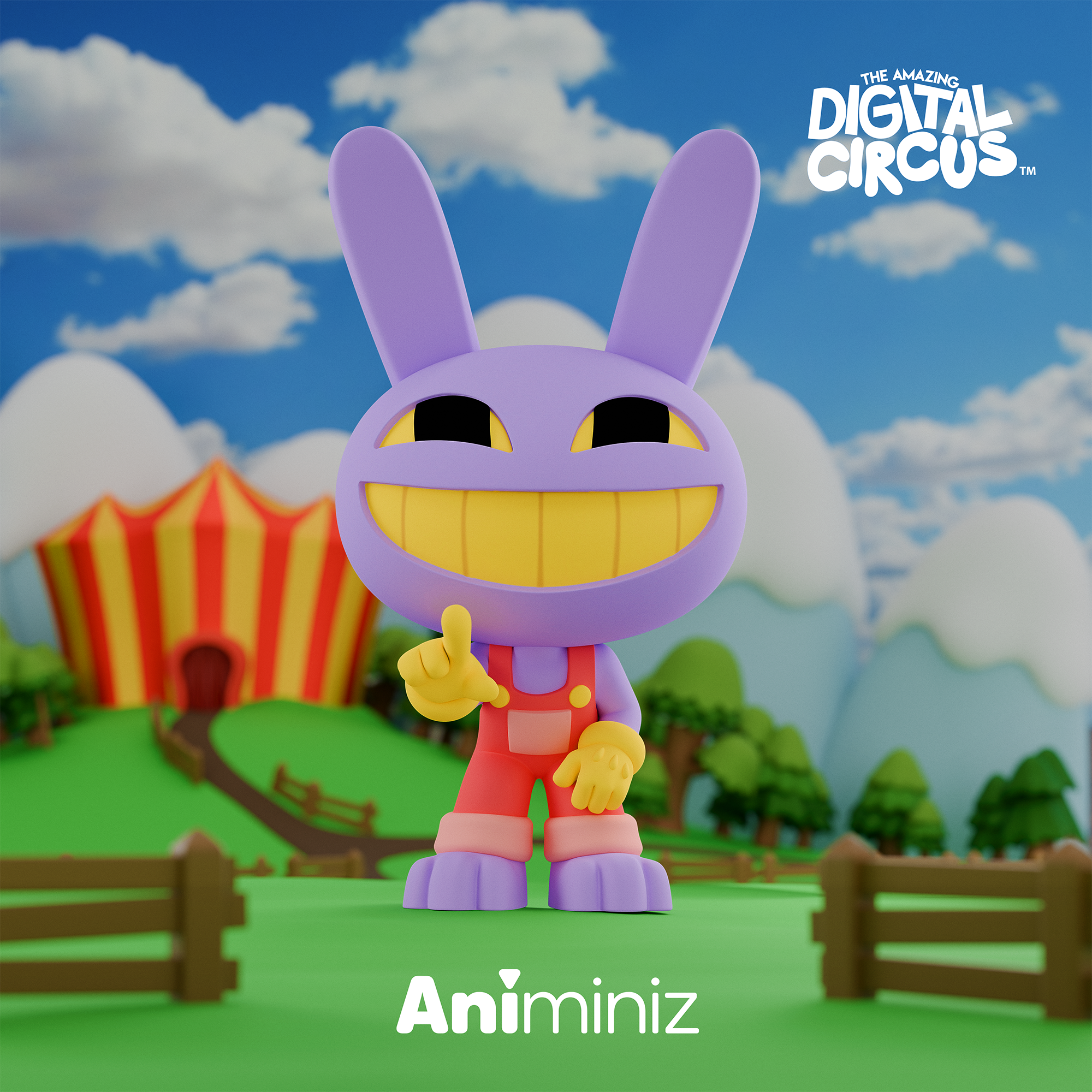 Amazing Digital Circus Collectible PVC Figurines Set - Animiniz Series ...